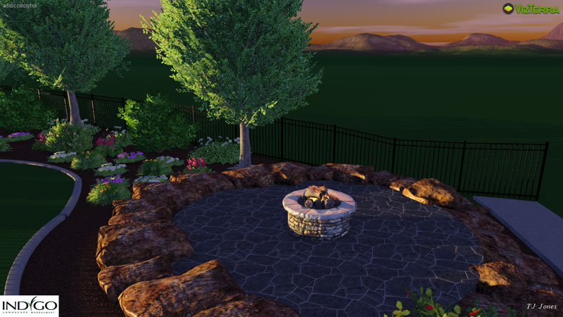 3D Yard Model - landscape designers clearfield ut